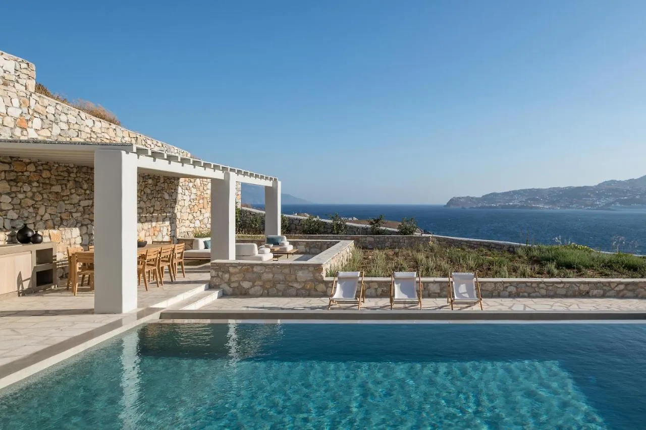 Mykonos Esti Luxury Villas location